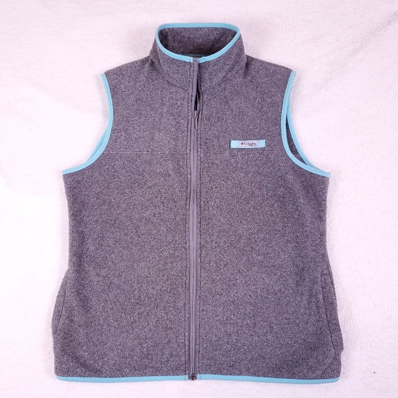 Columbia Other - Columbia Sportswear Performance Fishing Gear Gray Fleece Vest